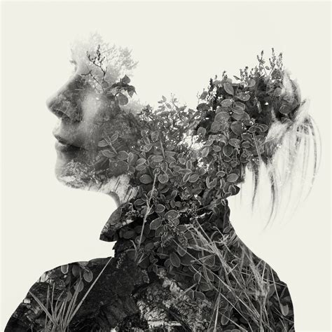 We Are Nature Double Exposure Photos By Christoffer Relander Daily
