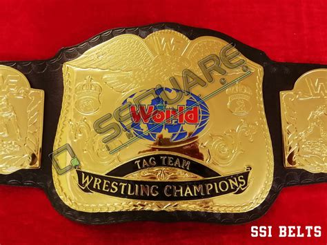 Classic Wwf Tag Team Championship Belt Wrestling Belt Ssi