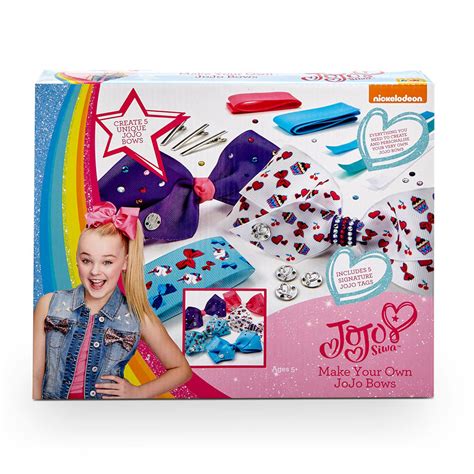 Nickelodeon Coffret Jojo Siwa Make Your Own Bows Édition Anglaise