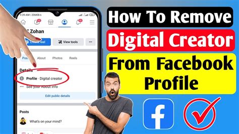 How To Remove Digital Creator From Facebook Profile 2023 Delete