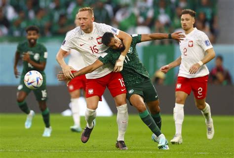 Poland Beat Saudi Arabia 2 0 Near World Cup Last 16