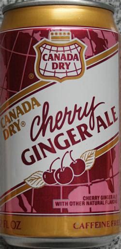 Canada Dry Ginger Ale Cherry 355ml United States