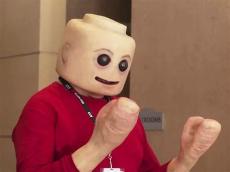An Artist Made A Realistic Lego Minifigure Costume That S Super Creepy Business Insider India