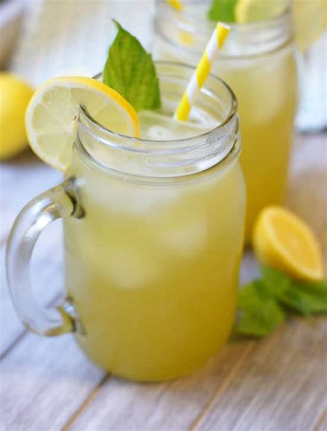 Fresh Basil Lemonade Detoxinista