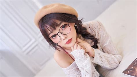 Hd Wallpaper Women Model Asian Chinese Glasses Women With Glasses