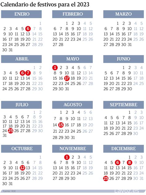 El Calendario Laboral Del Tendr Festivos Comunes A Todo El Pa S
