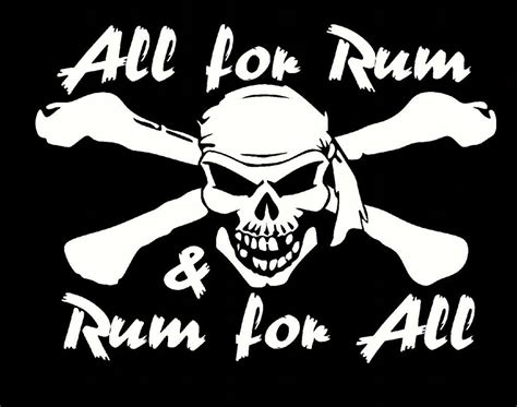 Maybe you would like to learn more about one of these? all for rum and rum for all funny novelty t shirt captain ...