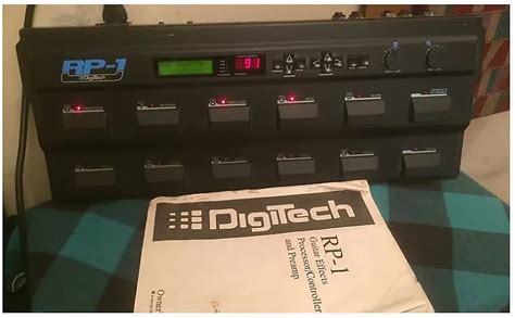 Digitech Digitech Rp 1 1993 Black Reverb