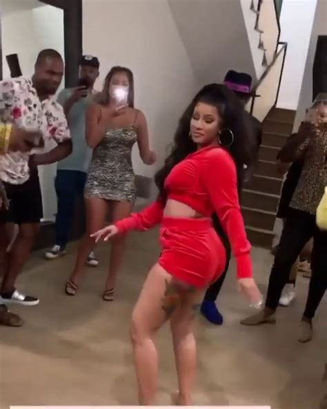 Cardi B Breaks Internet While Twerking Doing Splits In House Party Dance