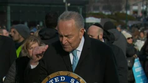Chuck Schumer Speaks At Anti Semitism Rally In Nyc Latest News Videos