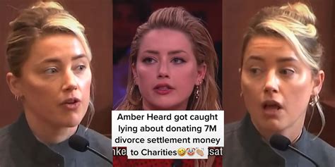 Depp Defamation Amber Heard Donation Claims Sparks Tiktok Debate