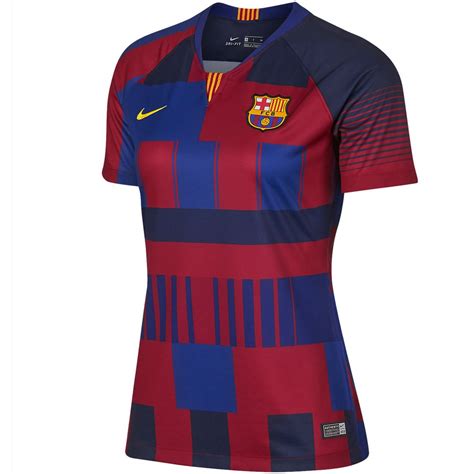 Fc barcelona 2019/20 stadium away men's soccer jersey with performance elements like highly breathable fabric to help you stay dry and cool. Nike FC Barcelona Home 20th Anniversary Women's Stadium ...