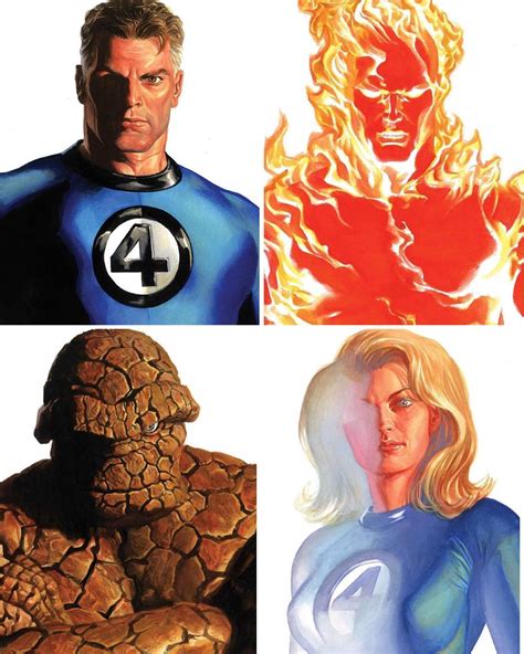 Fantastic Four By Alex Ross Rcomicbooks