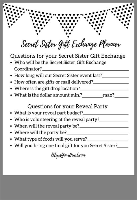 Pin by Tanya Bishop on Secret sister | The secret sisters, Secret sisters, Secret sister gifts