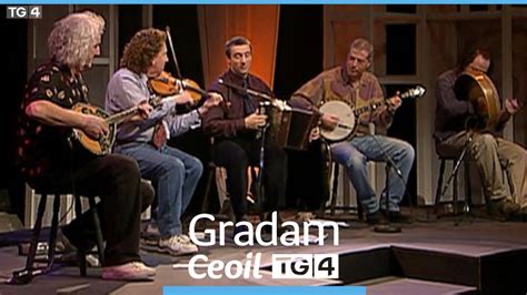 Irish Folk Band De Danann At The Tg4 Traditional Irish Music Awards