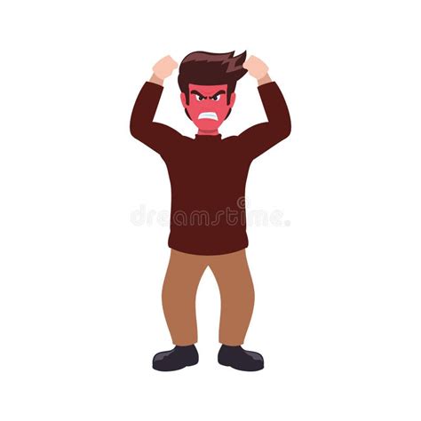 Angry Cartoon Face Stock Illustration Illustration Of Character 88982248
