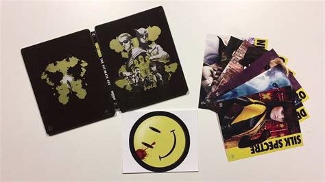 Unboxing Watchmen Ultimate Cut Édition Steelbook 4k Ultra Hd Blu Ray Bonus Goodies