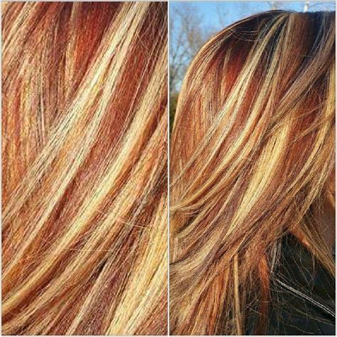 These are the best curly hair tips, products, and hairstyles. (paid link) red and blonde hair mixed # ...
