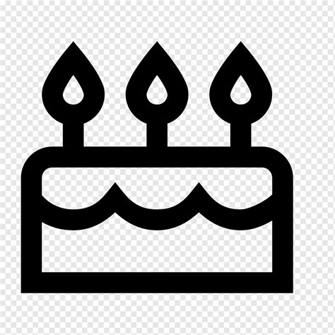 Torta de cumpleaños iconos de computadora fiesta cumpleaños pastel de