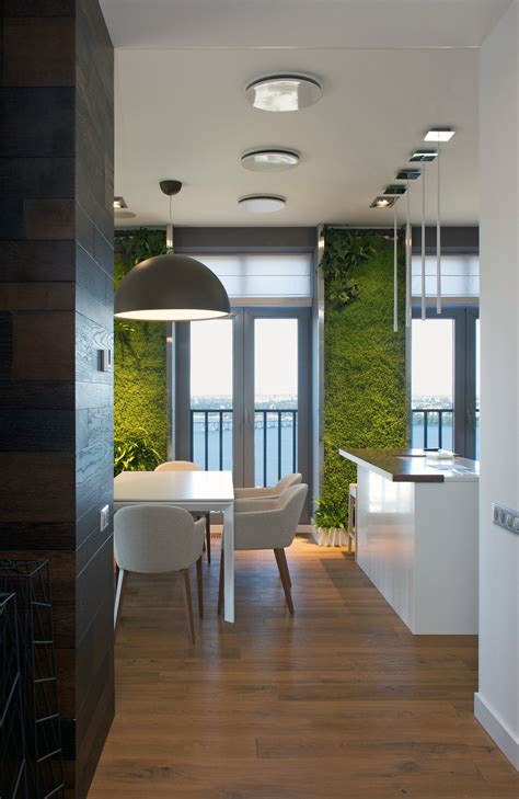 Vertical Garden Walls Add Life To Apartment Interior