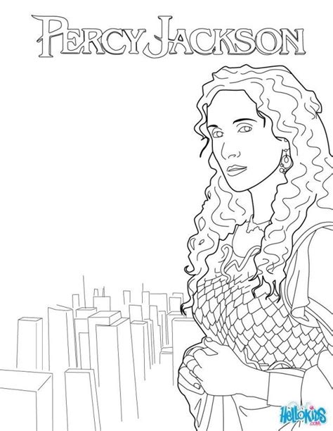 Percy Jackson Characters Coloring Pages Coloring Pages