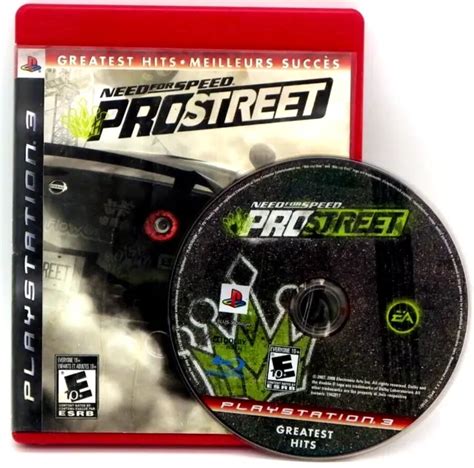 Need For Speed Prostreet Greatest Hits Red Label Sony Playstation 3 Ps3 2007 13 25 Picclick