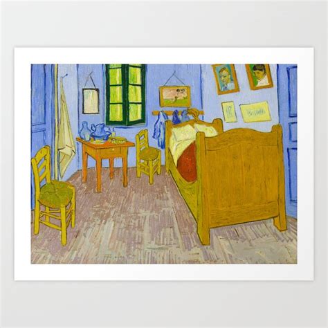 Van Gogh S Bedroom In Arles Vincent Van Gogh 1889 Art Print By Vincent