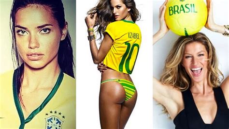 brazil scores big for sexiest celebrity fans at world cup thanks to hot models mirror online