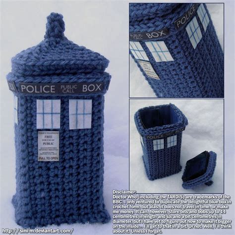 Crochet Tardis Box Crochet Tardis Crochet Geek Doctor Who Crochet