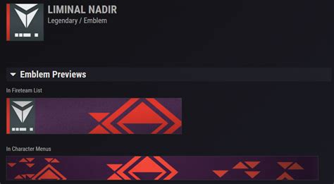 Buy Destiny 2 Emblem Liminal Nadir Pcpsxbox Cheap Choose From