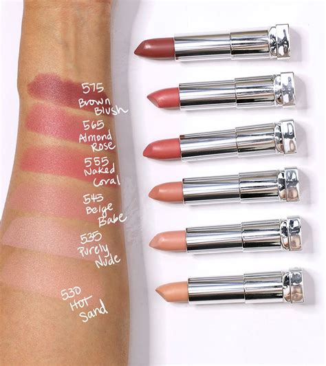 Makeup And Beauty Maybelline Color Sensational Inti Matte Nudes