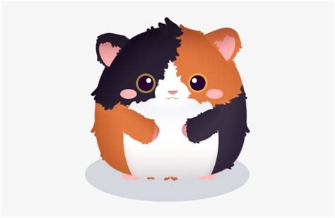 Fat Hamster By Misosazai Cartoon Hamster Png Transparent Png Image