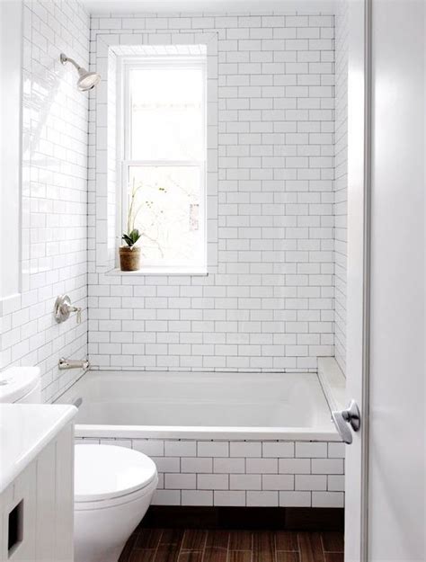 29 White Subway Tile Tub Surround Ideas And Pictures 2019