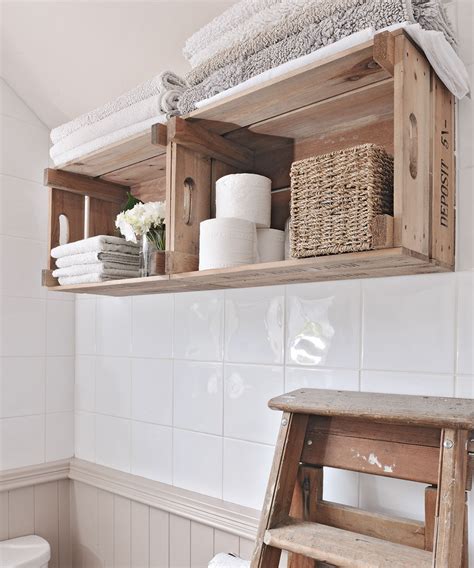 With so many cute ways to organize a small bathroom, maximizing storage space in your washroom comes down to piecing together complementary colors, shelving, baskets, and wall units. Bathroom shelving ideas - Shelving in the bathroom storage ...