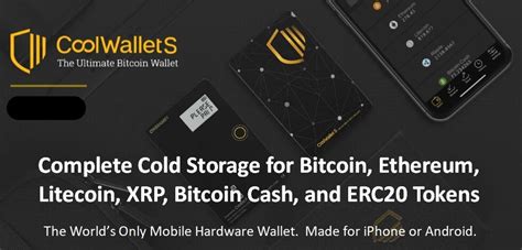 A cold wallet is a cryptocurrency wallet that is not connected to the internet. Crypto Cold Storage Wallet CoolWalletS | Best wallet, Cool ...