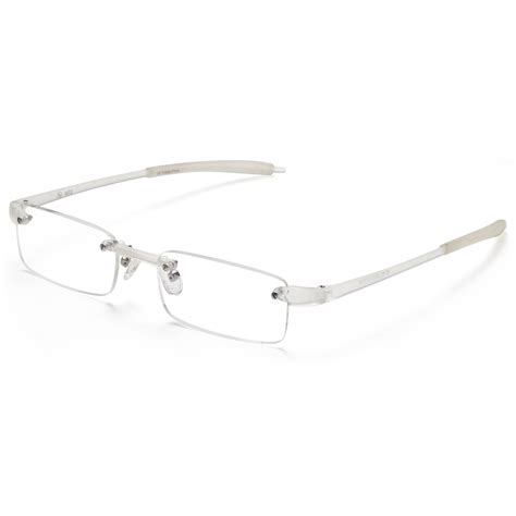 altec vision best rimless readers super lightweight reading glasses for men and women 2 00x