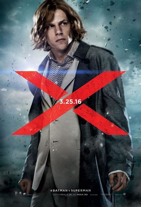 Batman V Superman Lois Lane Lex Luthor And Alfred Posters Officially Released Batman Vs