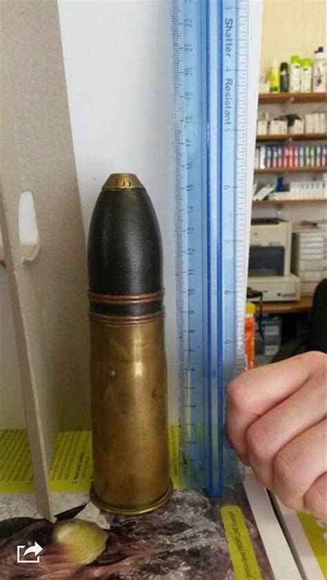 What Is This It Looks Like A Giant Bullet Or Small Shell But I Have