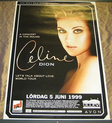 Just a little bit of love 12. Céline Dion Let's Talk About Love World Tour Swedish ...