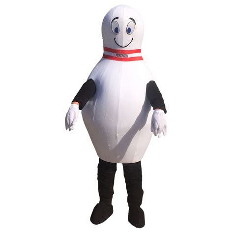 Little Bowling Pin Mascot Costume