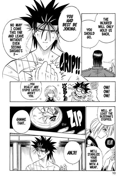 The young woman accepts the wanderer into her dojo. Rurouni Kenshin Manga Volume 14