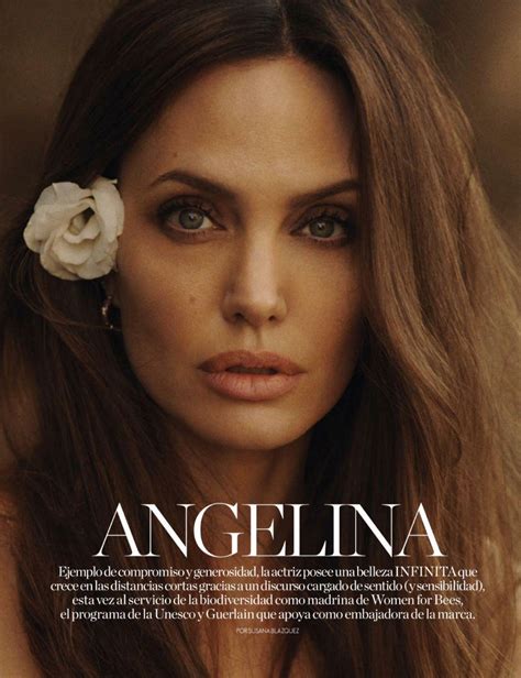 Angelina Jolie In Elle Magazine Spain October 2021 Hawtcelebs