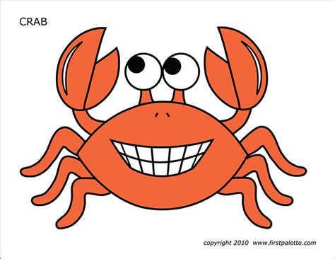 Would you like to visit your local site? Crab | Free Printable Templates & Coloring Pages ...