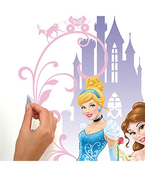Roommates Disney Princess Wall Graphix Peel And Stick Giant Wall Decals