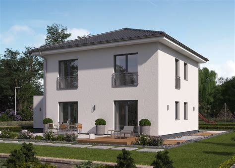 Massa haus steht seinen baufamilien von anfang an zur seite: LifeStyle 14.01 W Stadtvilla - Fertighaus bauen mit massa haus