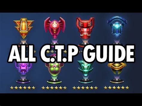 This video about all ctp guide for new year 2021. All C.T.P Guide & Character Recommendation - MARVEL Future ...