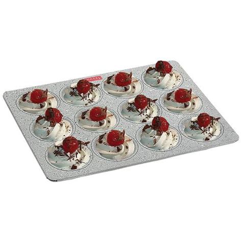 Buy Hazel Aluminium Cupcake Muffin Mould Microwave Safe Cavities