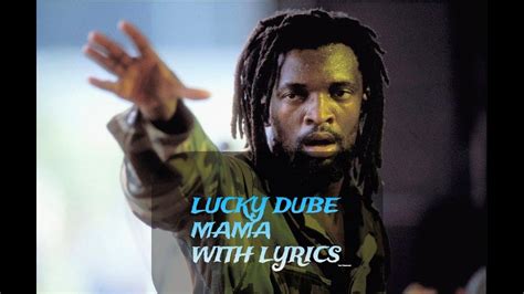 Lucky Dube Mama With Lyrics Youtube