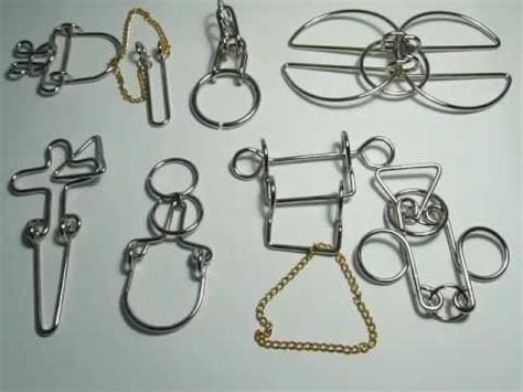 Our bestselling puzzles & games. Wire Puzzles Solutions - YouTube