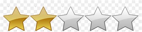 Stars Clipart 2 5 Star Rating Free Transparent Png Clipart Images